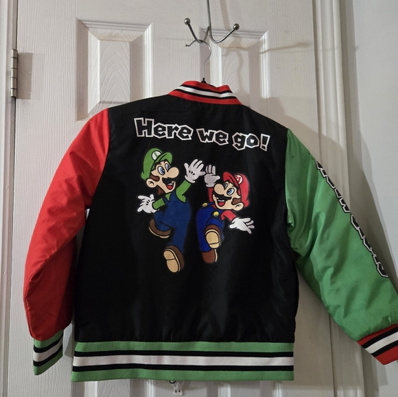 sz 8 boys Super Mario bomber jacket - Picture 7 of 7